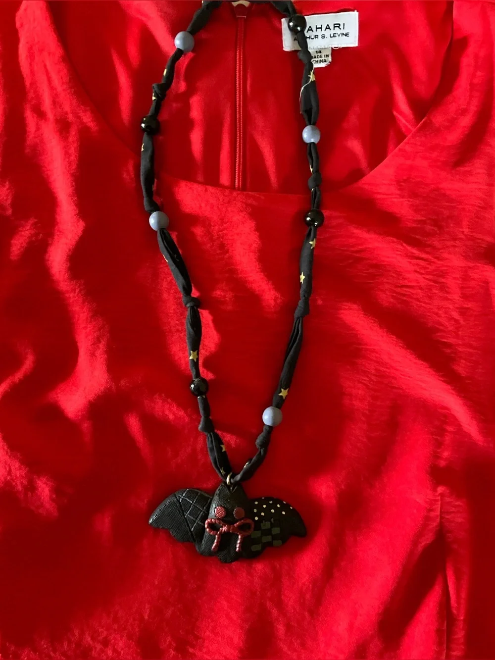 Halloween Bat Necklace